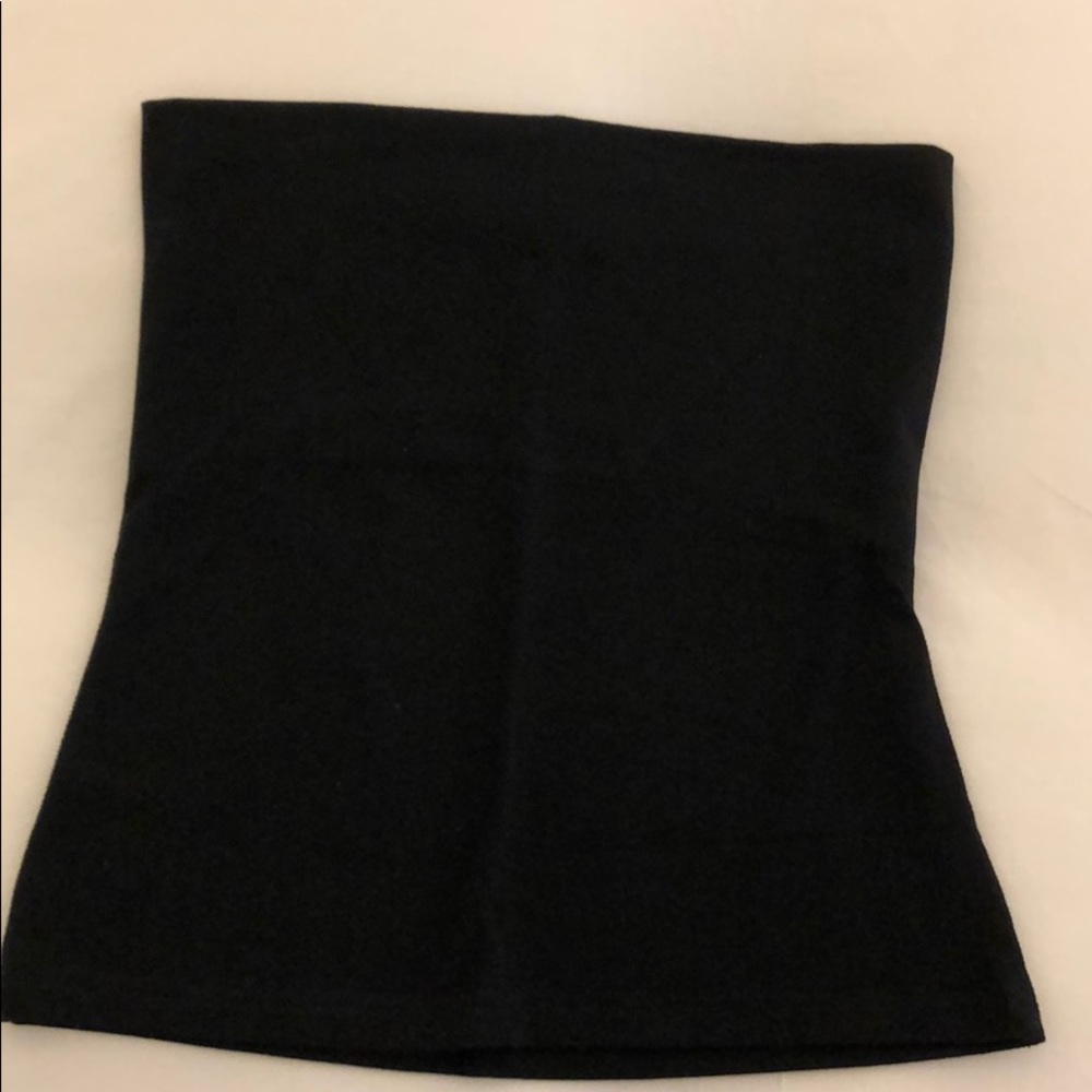 Black Susana Monaco Tube top with built in bra
